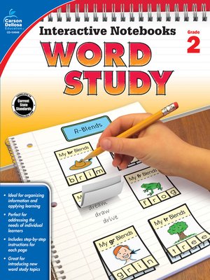 cover image of Interactive Notebooks Word Study, Grade 2